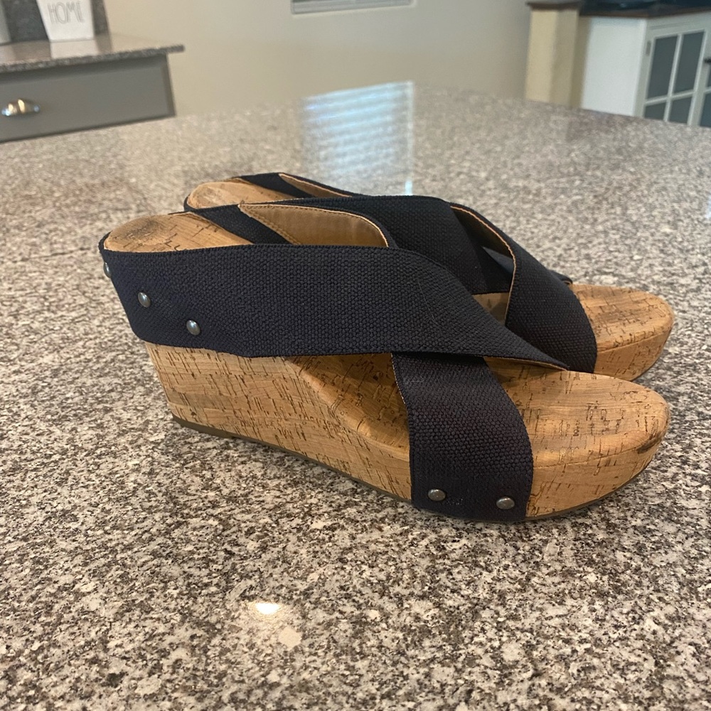Lucky brand espadrille wedges